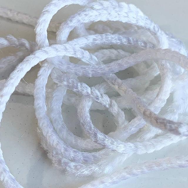 Chenille 2,5 mm, White 12